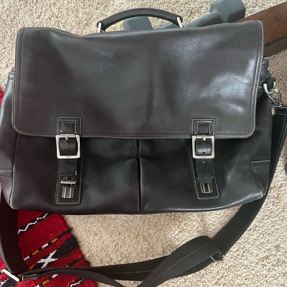 COACH Vintage Briefcase w/ strap and compartment’s